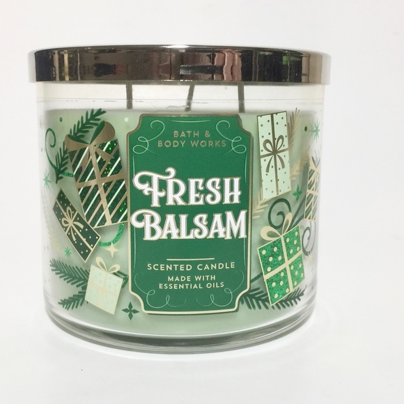 Bath & Body Works Other - FRESH BALSAM 3 Wick Candle Bath & Body Works Other - FRESH BALSAM 3 Wick Candle